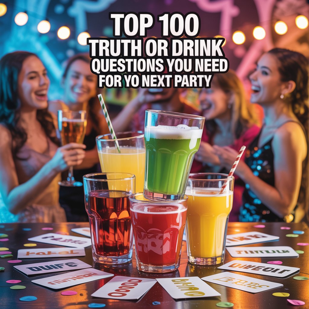 Top 100 Truth or Drink Questions You Need for Your Next Party